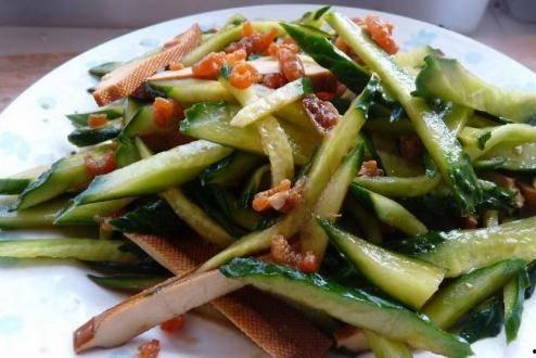 牛腿瓜炒海米可以吃吗视频,家常美味，营养丰富的快手菜分享